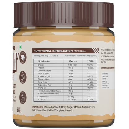 Peanut Butter | Crunchy Coconut | 350 g - Gift