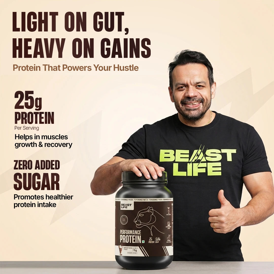 Performance Fermented Yeast Protein with Ultrasorb Tech | Chocolate Mocha | 1 kg