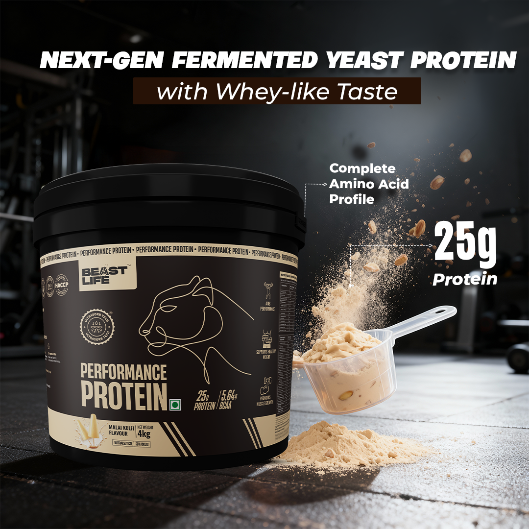 Performance Fermented Yeast Protein with Ultrasorb Tech | 4kg | Malai Kulfi