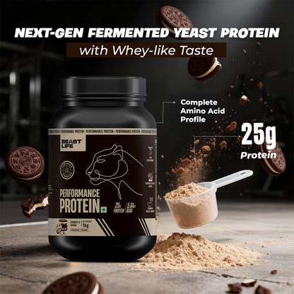 Performance Fermented Yeast Protein with Ultrasorb Tech | 1kg | Cookies & Cream