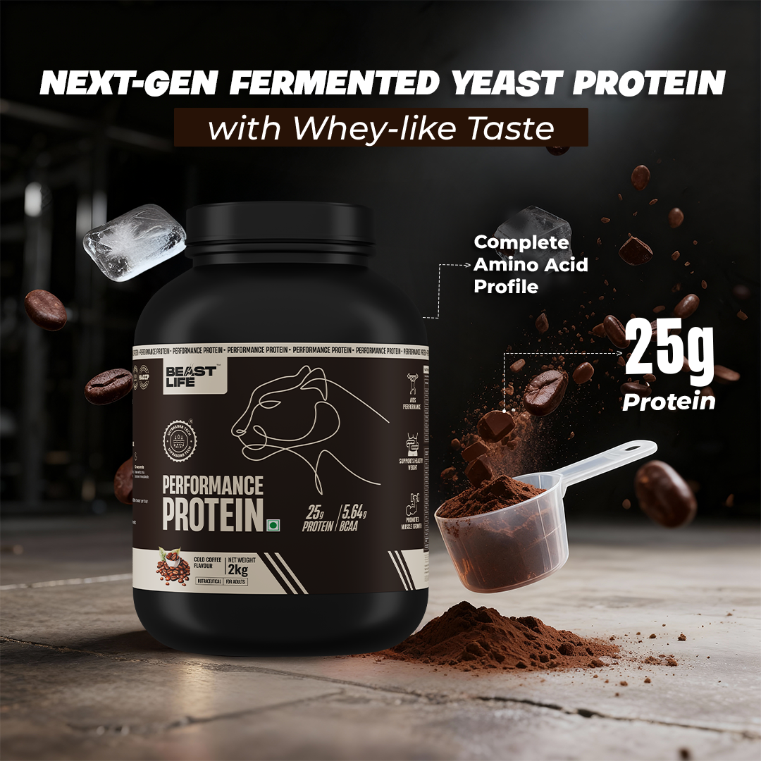Performance Fermented Yeast Protein with Ultrasorb Tech | 2kg | Cold Coffee