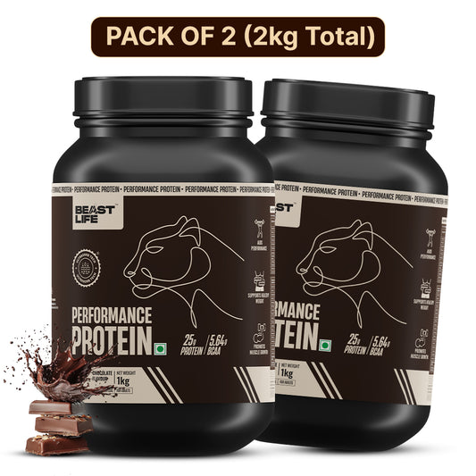 Performance Protein - 2kg Chocolate Value Pack
