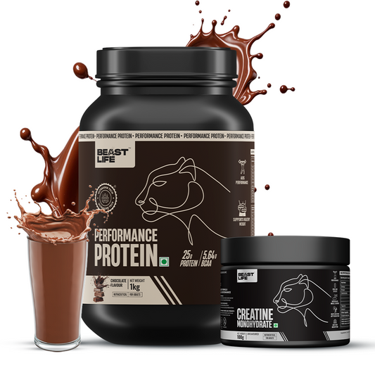 Performance Protein Muscle Power Combo – Chocolate Flavour + Creatine
