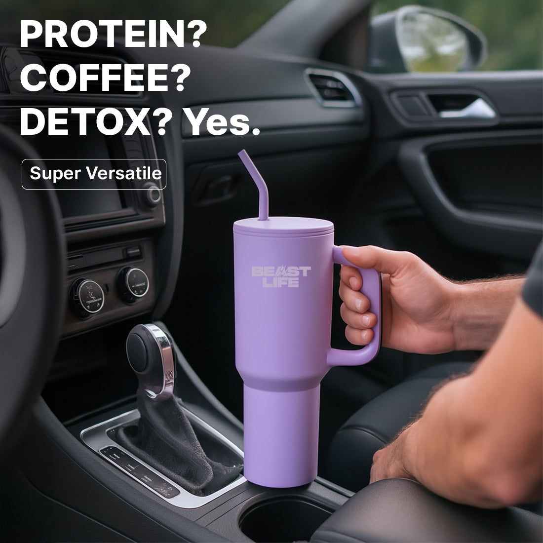Beast Life Tumbler 1.2L - Purple