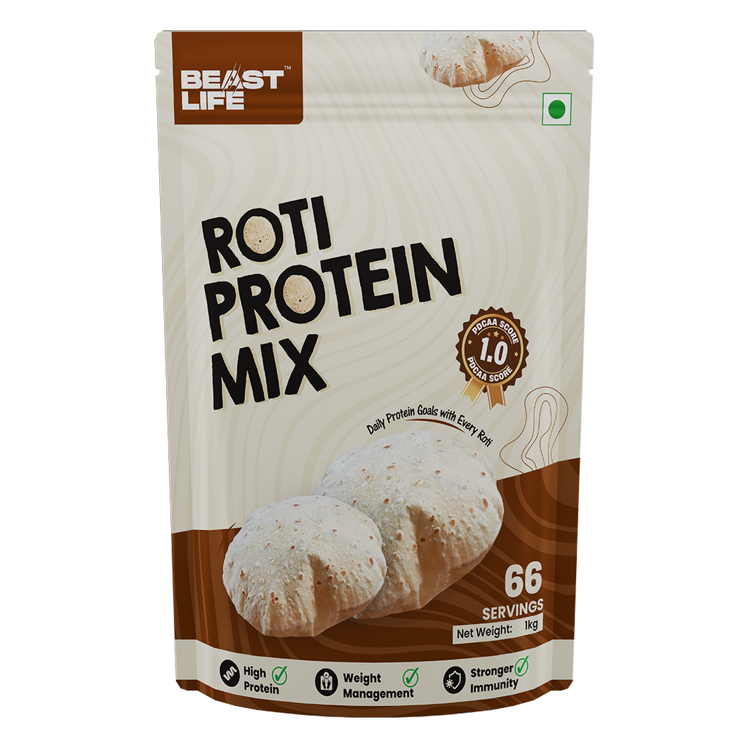 1 Roti Protin Buy Protein Atta – High-Protein Flour for Health – Beastlife