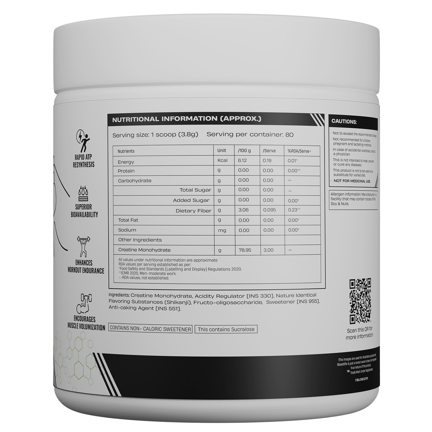 Combo pack | Creatine Nano 400 | Shikanji | 305 g + Performance Protein | Cold Coffee | 2 kg