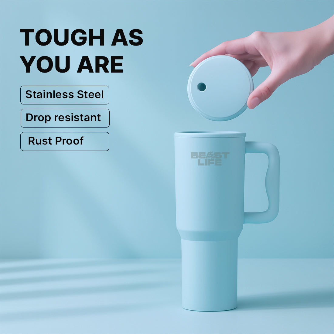 Beast Life Tumbler 1.2L - Sky Blue