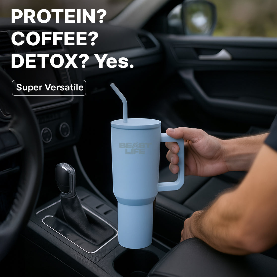 Beast Life Tumbler 1.2L - Sky Blue