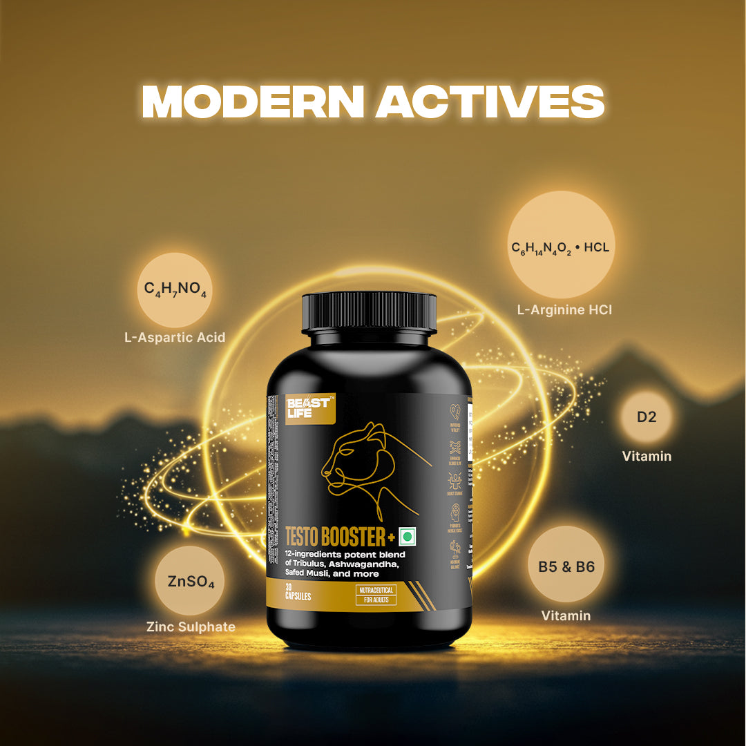 TESTO BOOSTER+ CAPSULES | 90 Days