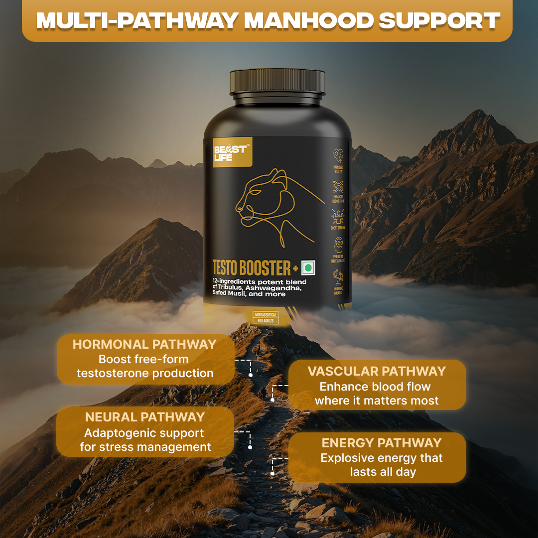 TESTO BOOSTER+ CAPSULES | 90 Days