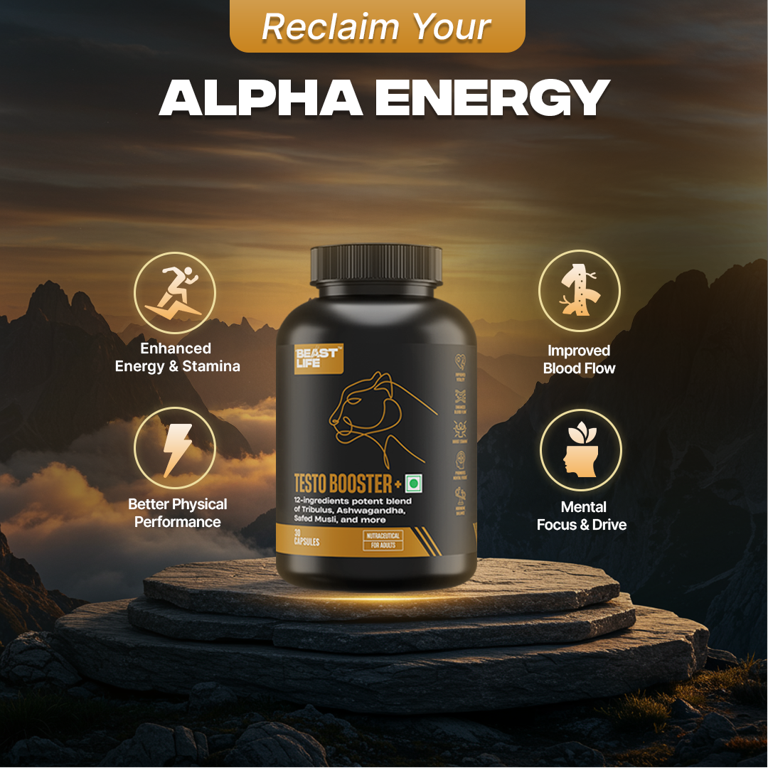 TESTO BOOSTER+ CAPSULES | 90 Days