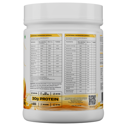 Pre-Digested Hydrolyzed Pea Protein Lemon & Lime flavour 500g