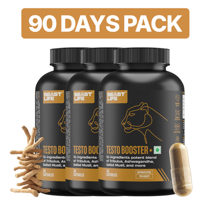 TESTO BOOSTER+ CAPSULES | 90 Days