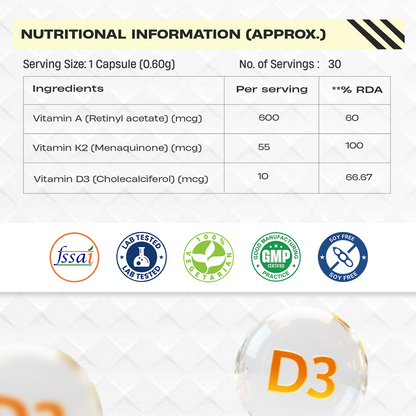 LIPOSOMAL VITAMIN D3 CAPSULES 90 Days