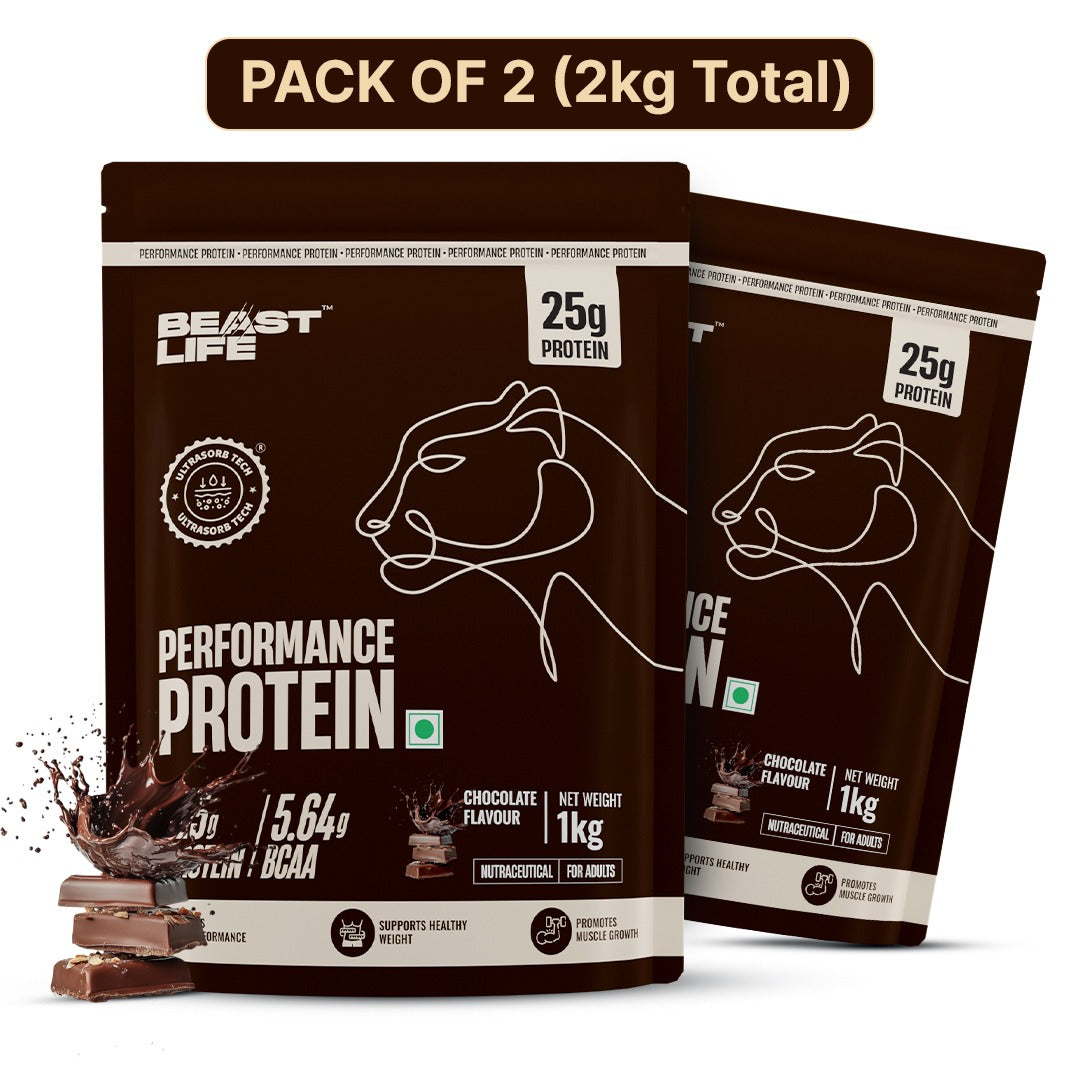 Performance Protein – 2kg Chocolate Value Pack