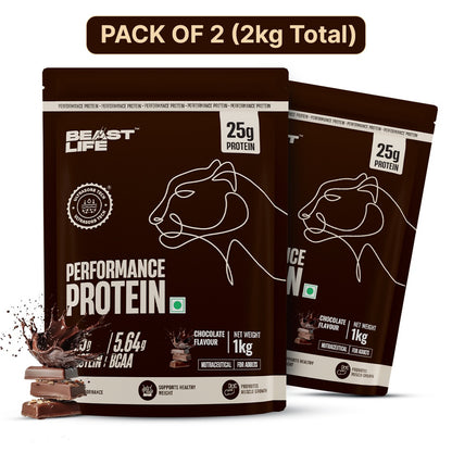 Performance Protein – 2kg Chocolate Value Pack