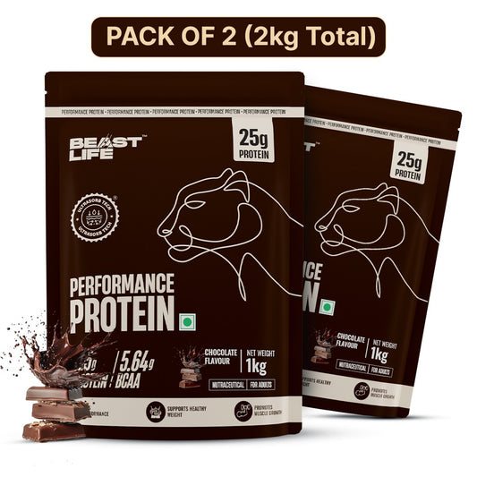 Performance Protein – 2kg Chocolate Value Pack
