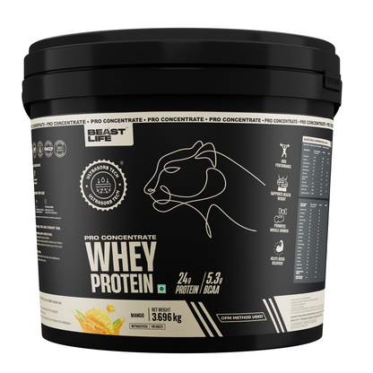Pro Concentrate Whey Protein with Ultrasorb Tech | 3696gm | Mango