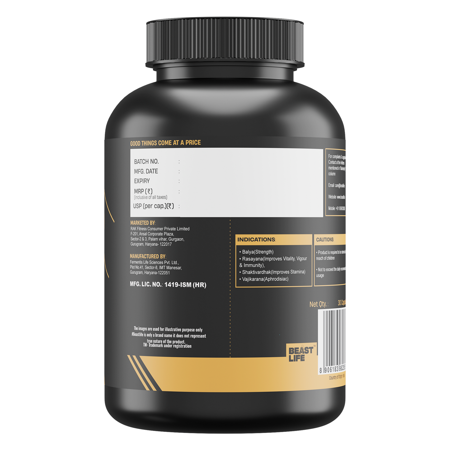 HIMALAYAN SHILAJIT+ CAPSULES 30N