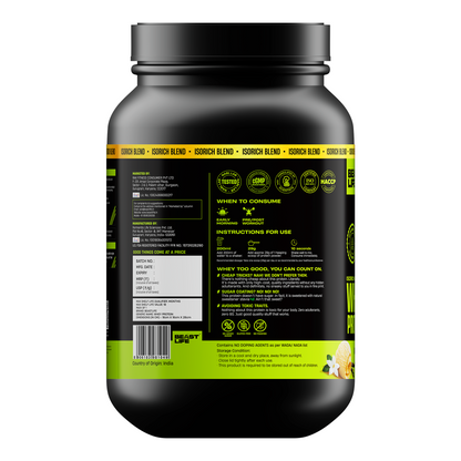 Vanilla Isorich Blend Whey Protein with Ultrasorb Tech | 924G