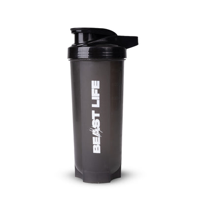 BeastLife Classic Gym shaker bottle 750ml (Black)