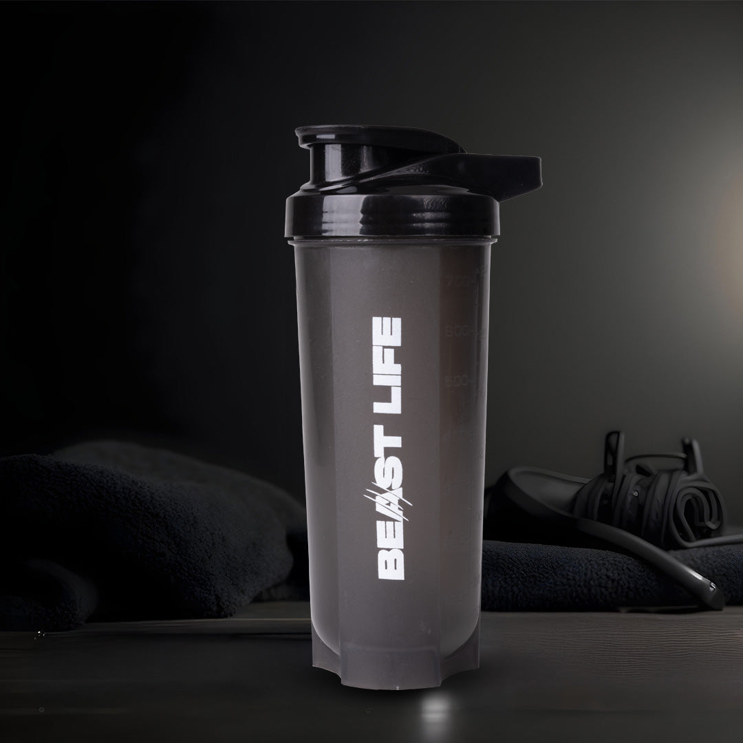 BeastLife Classic Gym shaker bottle 750ml (Black)