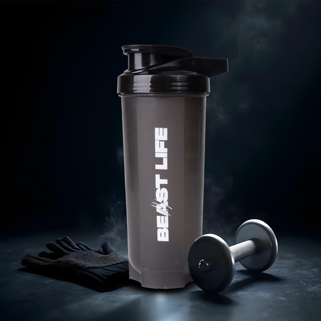 BeastLife Classic Gym shaker bottle 750ml (Black)