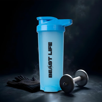 BeastLife Classic Gym shaker bottle 750ml (Blue)