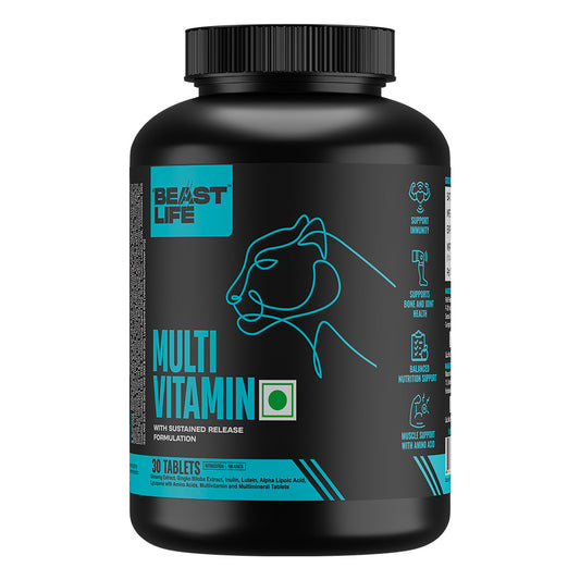 Beastlife Multivitamins with Sustained Release Technology