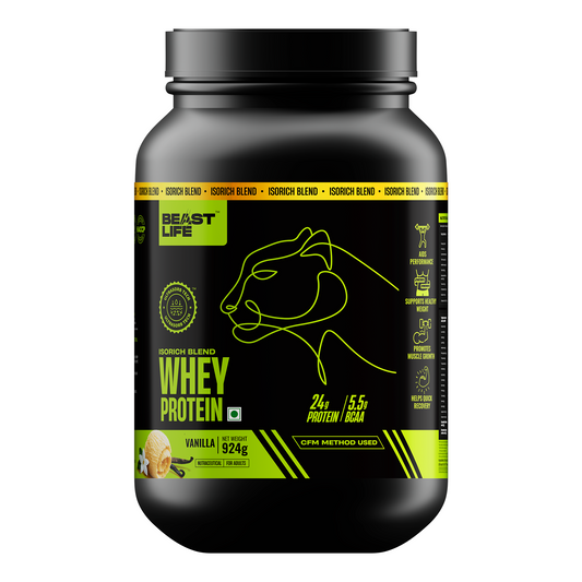 Vanilla Isorich Blend Whey Protein with Ultrasorb Tech | 924G