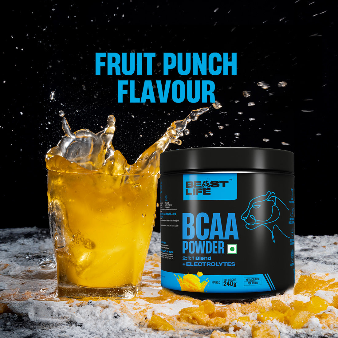 Beast Recovery BCAA | Mango | 240G