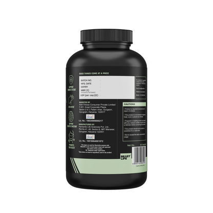 Liver Detox Supplement with Milk Thistle Extract 500mg | Added Multivitamins & Amino Acid with Natural Detoxification Formula | Liver Support Supplement (60 Veg Tablets)