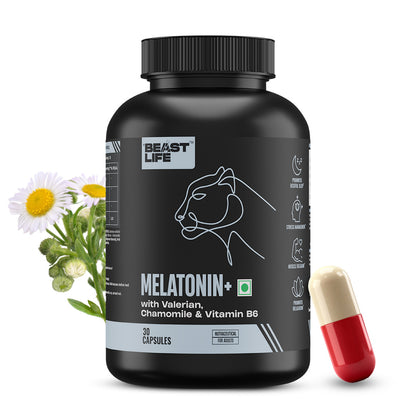 Melatonin+  5 mg with Valeriana & Chamomile 30N