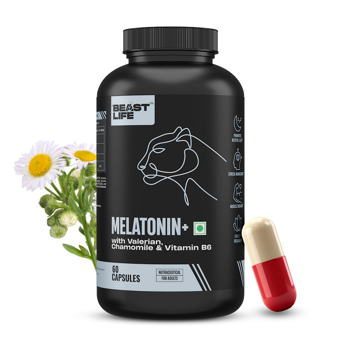 Melatonin+  5 mg with Valeriana & Chamomile 60N