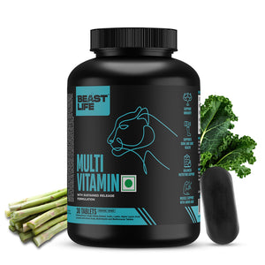 Beastlife Multivitamins with Sustained Release Technology 30N