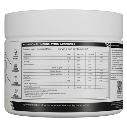 Combo pack | Creatine Nano 400 | Unflavoured | 100 g + Performance Protein | Cold Coffee | 1 kg