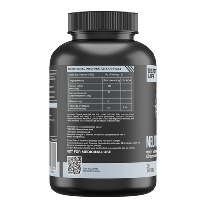 Melatonin+  5 mg with Valeriana & Chamomile 30N