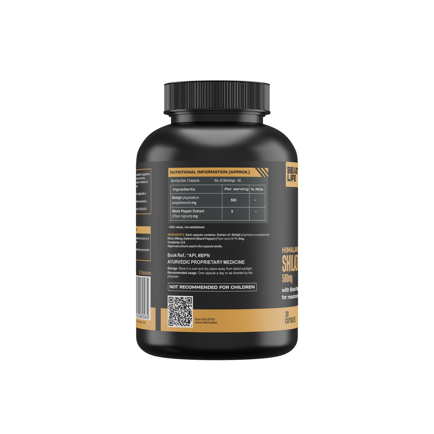 HIMALAYAN SHILAJIT+ CAPSULES 90 Days