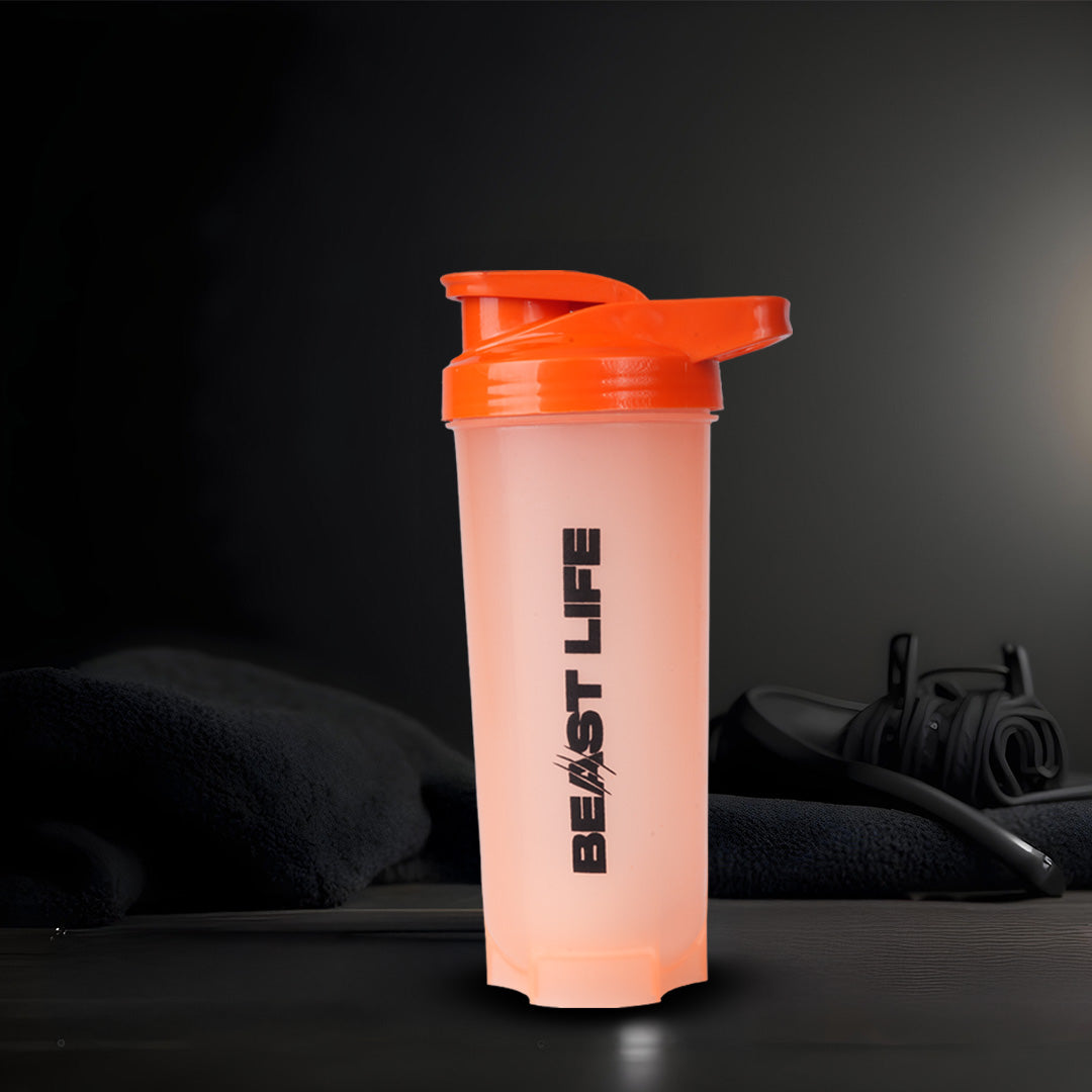 BeastLife Classic Gym shaker bottle 750ml (Orange)