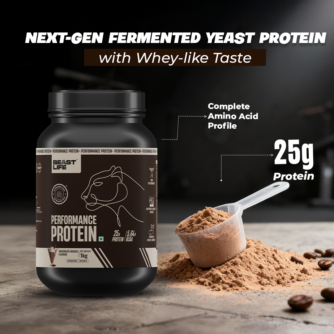 Performance Fermented Yeast Protein with Ultrasorb Tech | Chocolate Mocha | 1 kg