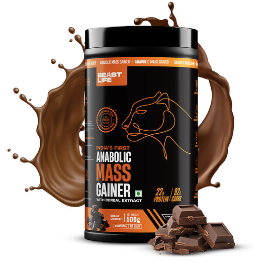 Anabolic Mass Gainer with Ultrasorb Tech (No Maltodextrin) | 500g